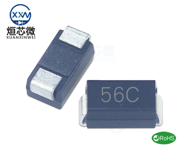 P4SMA56CA參數(shù),TVS二極管P4SMA56CA瞬態(tài)(變)抑制二極管